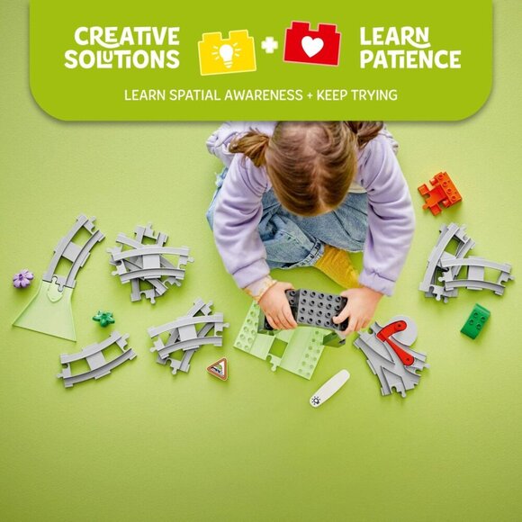 LEGO DUPLO Town Train Tunnel and Tracks Expansion Set - 10 Extra Pieces of... - Picture 3 of 6